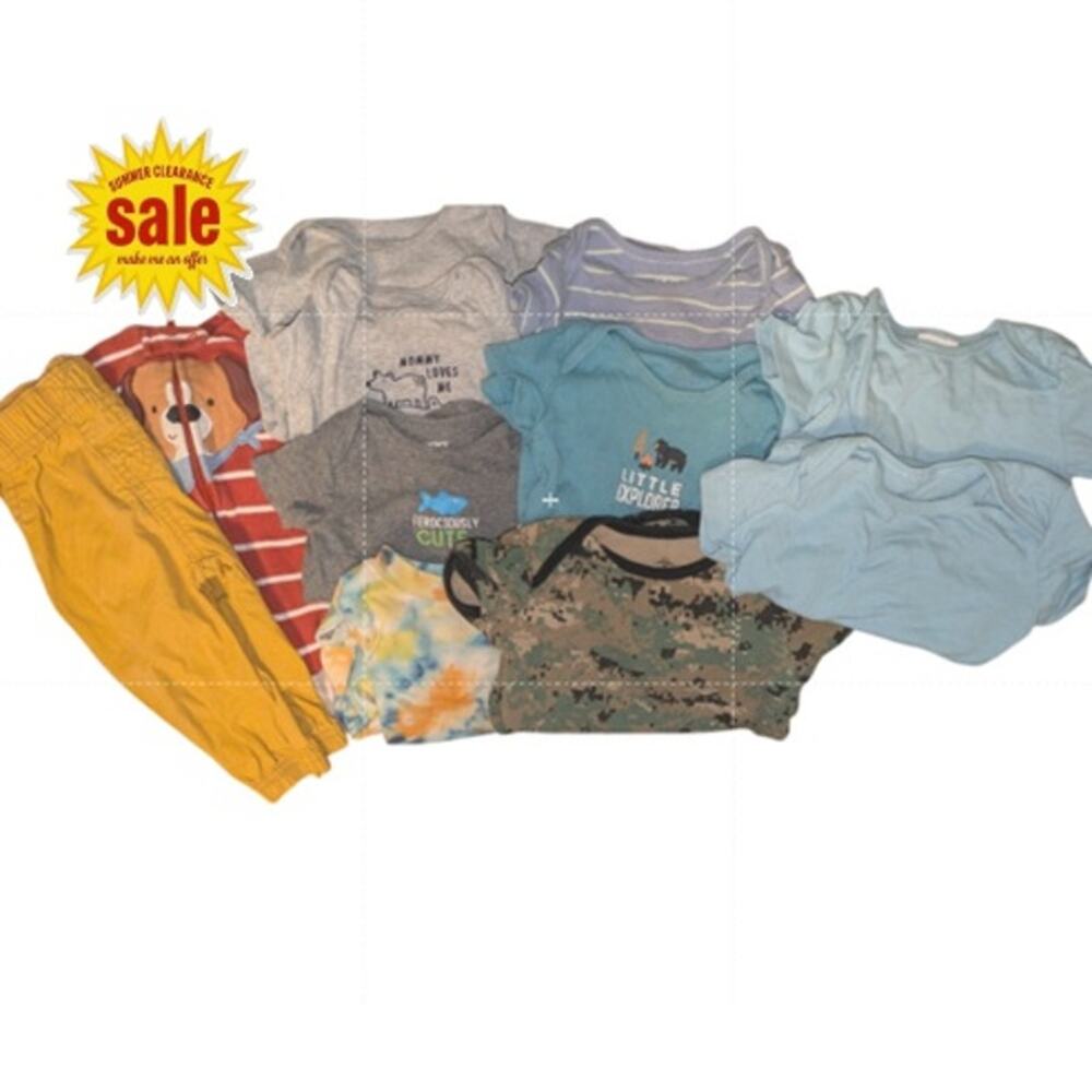 Boys Spring and Summer 6 Month Bundle  SUMMER CLEARANCE SALE - MAKE ME AN OFFER!